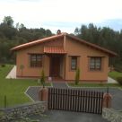 Casa rural con chimenea en Asturias
