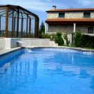 Casa rural con piscina en Pontevedra